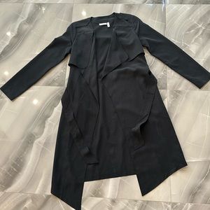 Keith size XS duster in off black